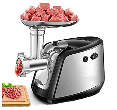 SMSOM Carne Grinder Eléctrico 450 vatios Industrial Pesado Profesional Comercial Casa Salchicatoria Fabricante Maker Food Minder Slicer Mills Mezclador