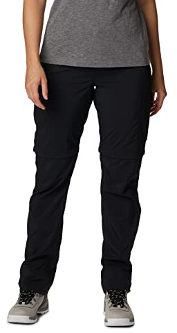 Columbia Damen Silver Ridge Utility Umwandelbare Hose, Schwarz, Größe 36 EU ( Herstellergröße: 4 regular)