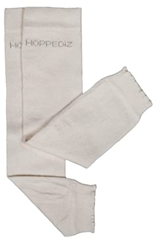 Hoppediz Babystulpen aus Bio-Baumwolle, Baby Leg Warmers, Einheitsgröße, natur