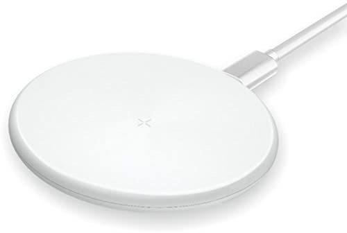 15W Universal Kabelloses Lade-Tischpad für Android und iOS Weiß
