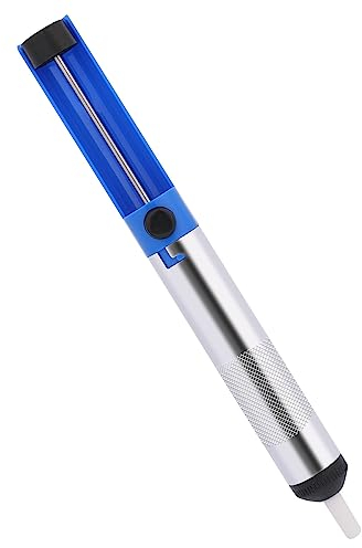 Lötpumpe Entlötpumpe Set Entlötsaugpumpe Hoch Temperaturbeständige Silikondüse Lötsauger Unverzichtbares Zubehör für Professionelle Schweißer Entlötventilpumpe Lötentferner-Werkzeug Lötabsaugung