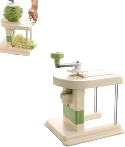 YuWangg Broyeur de Chou et Éplucheur de Légumes - Rabot à Choucroute en Acier Inoxydable pour Carottes et Autres Légumes - Éplucheur de Fruits