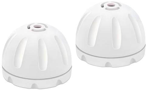 Mengshen Détecteur de Fuite d'eau 2 Pack, Alarme d'Inondation 100 DB Audio Moniteur de Débordement d'Evier Alerte de Goutte Humide pour Cuisine Salle de Bain Buanderie (Pile Incluse)