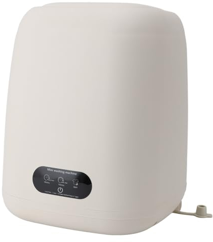 Asciugatrice Centrifuga Compatta e Leggera, Lavatrice Piccola Portatile da 9 Litri, Biancheria Intima per Asciugamani Facile da Lavare, Lavatrice Multifunzionale per la Casa