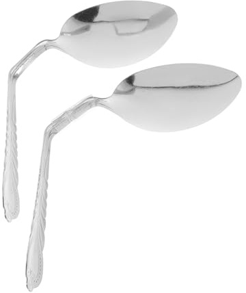 VICASKY Mind Bending Lot de 2 cuillères pour Les œuvres d'art pour Les Performances de Fermeture Construction en métal Robuste pour et Le Divertissement