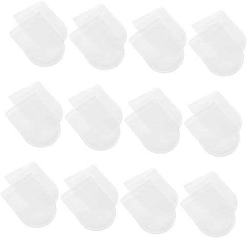 DECOMELODY 120Stücke Wiederverwendbare Peeling Pads aus Baumwolle für Sanfte Make Up mit Perlentextur für Hautpflege und Unterwegs Multifunktionale