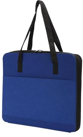 predolo Spielzeugauto Organizer Koffer, Praktischer Filz Tragekoffer mit 52 Steckplätzen, Reisekoffer, Tragbarer Aufbewahrungs Organizer für Die Sammlung, Blau
