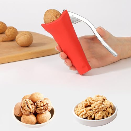 Generisch Cascanueces Cascanueces Nueces Avellanas Cascanueces Herramienta de Metal Cocina Multifuncional para Nueces Avellanas (B)