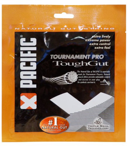 Pacific Tournament Pro Tough Gut 12,2M Natur Tennis Saitenset 12,2m Naturdarm Nude 1,30