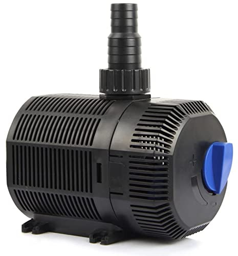 Forever Speed Pompe à eau écologique, pompe à filtre, 2300 l/h, 35 W, ABS noir et bleu