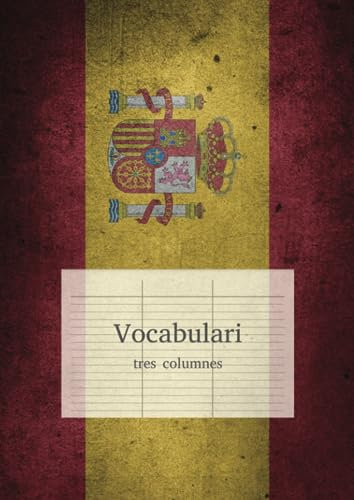 Vocabulari, tres columnes: Vokabelheft, drei Spalten (Vokabelheft mit drei Spalten)