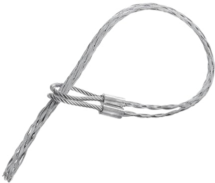 QUARKZMAN 25-35MM Calza per Passacavi a Testa Doppia in Acciaio Zincato per Copertura di Tubi Rete Adatta per Condutture Cavi - 1pz