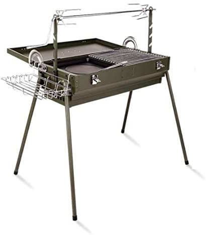 NESPIQ Barbecue Carbonella Campeggio Griglia per Barbecue Griglia per Barbecue Portatile per Esterni Griglia per Barbecue A Carbone da Campeggio Griglia A Carbonella da Esterno