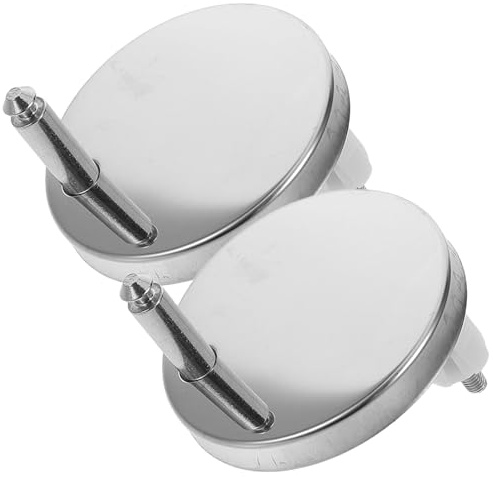 Amosfun 2pares Tornillos De Tornillos Plásticos y Tacos De Expansión De Goma Para Fijación De Asientos Wc Kit De Instalación Rápida y Resistente Para Reparación Diy