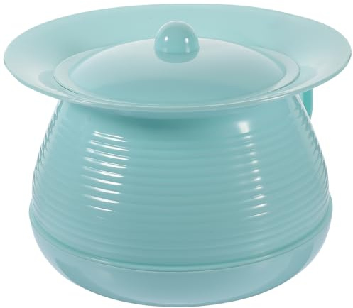 Alipis Boy Girl Toilet Pee Pot Plastic Urinal Lid for Boys and Girls Home Bathroom Use Slim Design for Easy Handling Covered Chamber Pot for Hospital Bedroom