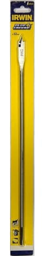 Irwin Blue Groove 4X Holzbohrer 12 mm x 400 mm, 2 Schneiden mit Sporne, 1/4in-6kant-Schaft, 10502833