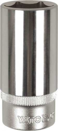 Sechskant Steckschlüssel Nuss Einsatz Lang SW 17 mm 1/2'