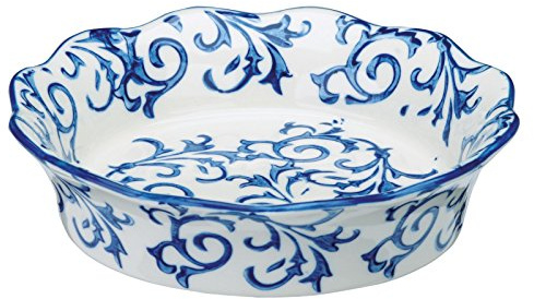 Heritage BIA Set of 4 Individual Pie Dishes Blue, Ceramic, Blue & White, 150x150x35 cm