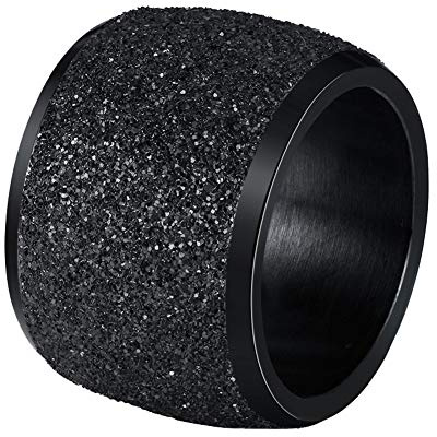 PAURO Damen 16mm Peeling Ringe Edelstahl