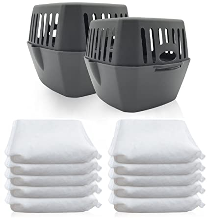 2 Boxen [recyceltes Kunststoff] + 10 Granulat 400 Gramm (2D2E) Luftentfeuchter Vanorell Raumentfeuchter reduziert Schimmel & Gerüche nachfüllbar Feuchtigkeitskiller