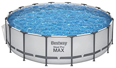 BESTWAY Piscina Desmontable Tubular Steel Pro Max 488x122 cm Blanca