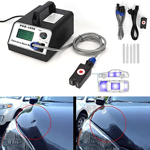 QJJML 1000W Voiture carrosserie débosselage Induction PDR Chauffage Machine Voiture Dent réparation Outil sans Peinture Auto carrosserie dissolvant