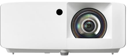 Optoma GT2000HDR: Full HD 1080p laser projector, short throw, 100 image from 1m, 4K UHD & HDR, 1080p 120Hz, eco-friendly, 3500 ANSI Lumens, 2x HDMI, built-in audio