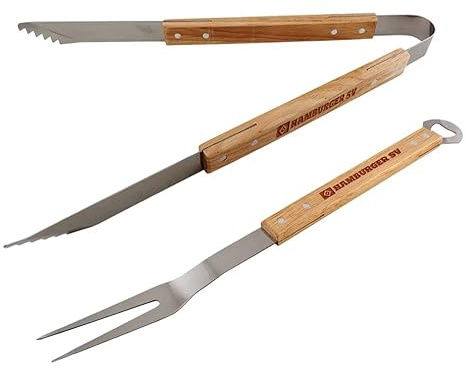 Hamburger SV HSV Grillbesteck 2-er Set ** Hamburger SV ** Grillzange Grillgabel