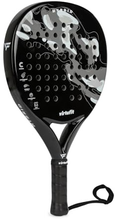 VirtuFit Padelschläger Serie - Hochwertiges Padel Racket für Anfänger und Fortgeschrittene – Optimale Balance aus Kontrolle, Komfort und Power
