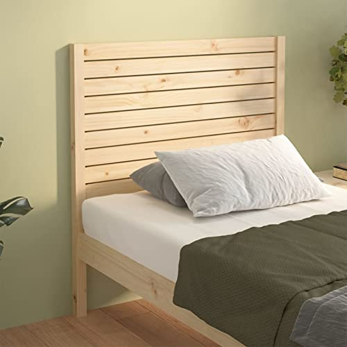 Homgoday Kopfteil für Bett, 96 x 4 x 100 cm, aus massivem Kiefernholz, Möbel, Kopfteil, Kopfteil für Doppelbett, Rückenlehne für Bett und Sofa K