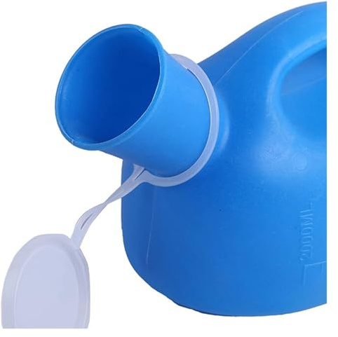 Urinflaschen für Männer 2000ML männliches Urinal tragbares wiederverwendbares Töpfchen-Pipi-Flaschensammler-Reise-WC