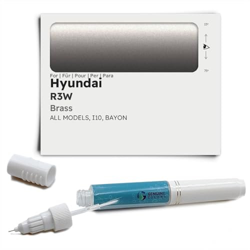 Genuine Colors Lackstift Brass R3W für Hyundai Grau I10 BAYON