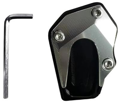 Seitenständer Platte Motorrad Kickstand Unterstützung Platte Universal Anti Slip Fuß Rest Langlebig Für Verbesserte Stabilität Geeignet Für UY125 UU125