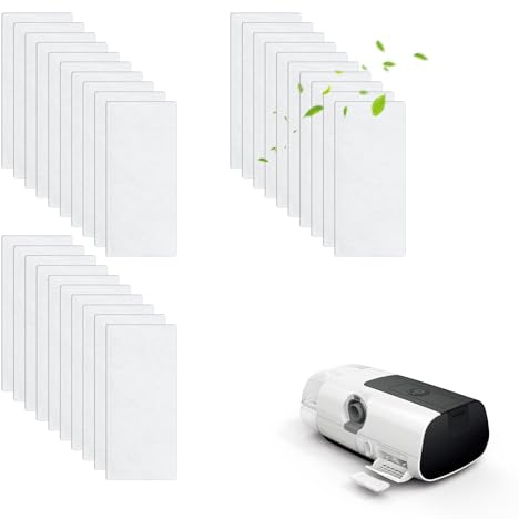 30 stycken CPAP-filter, CPAP-filter, engångsfilter, ultrafint filter engångsfilter för ResMed Airsense 11 tillbehör Airsense 11 Supplies serie ersättningsfilter