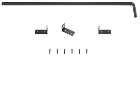 Barre de portail robuste - Solution parfaite pour la sécurité et la stabilité de la maison (30,5 cm)