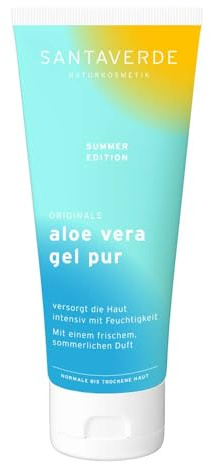 Santaverde Aloe Vera Gel Pur, Summer Edition, 100ml