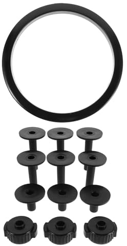 HAMPPLIES Accesorios para Batería con Protector para Bombo y Fundas de Platillo Kit de Herrajes Resistentes para Músicos y Sesiones de Grabación Protección Reforzada y Rendimiento Estable
