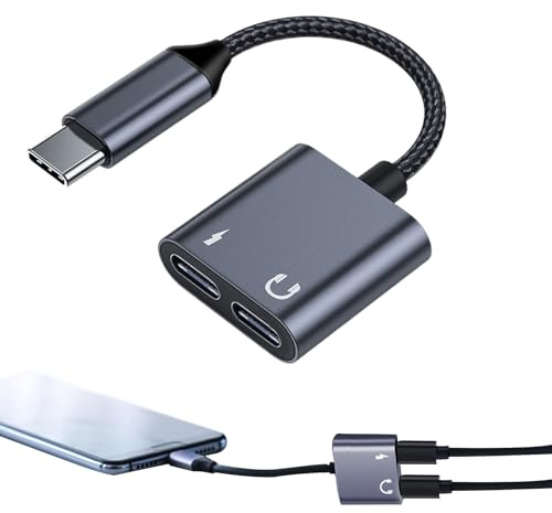 USB C till 3,5 mm uttag -typ C till 3,5 mm hörlurar auux digitalt ljud
