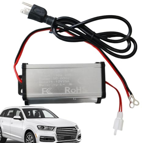 Alimentation pour Chauffage Diesel,Convertisseur Appareil Plug and Play - Convertisseur 220V 12V pour Camping-Car,pour Véhicule Camping-Car Van Camion Camping Voyage Routier et Maison