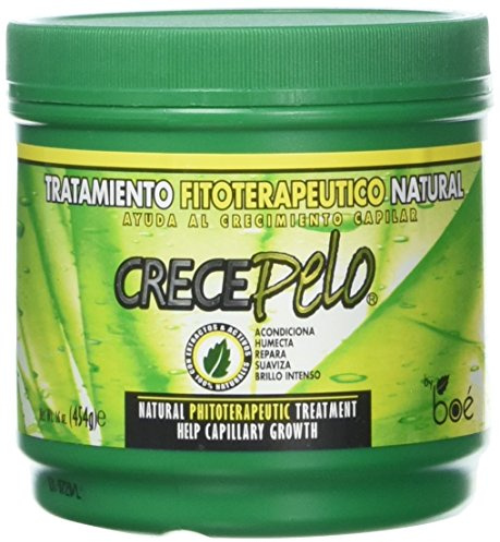 Traitement Crece Pelo 454g– masque pour croissance capillaire, produit repousse cheveux naturel, stimuler la croissance des cheveux