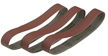 Dewalt Slipband för stationär slip DT3343 (mångsidig – för metall, trä och lack, kornstorlek 100, 40 x 577 mm, höghållfast och flexibelt tyg i klass X), 3 stycken