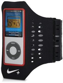 Nike - Nike+ Zubehör - Armband für den iPod nano 4. Generation, Schwarz, Gr. ohne Größe