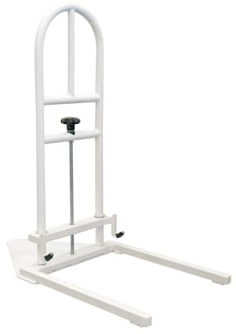 Patterson Medical Bed Rail – Parnell Premier Adjustable Bed Rails for Elderly Adults, Bed Support Handle for Hospital Beds, Bed Guard for Double or King Size Beds, Safe & Sturdy Mobility Aid