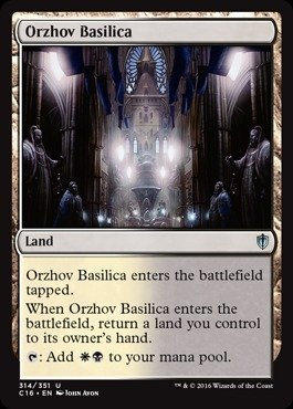 Magic The Gathering - Orzhov Basilica (314/351) - Commander 2016