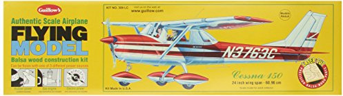 GUILLOW's Cessna 150 309 Powered Balsa Flying Model Kit by Guillows