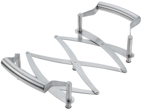 Westmark Flexi Topfuntersetzer - Edelstahl - Rechteckig - Silber - Trivet