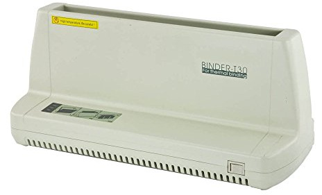 Tamerica T-30 Heat Binder Thermal Binding Machine, Easy operation with buzzer & indicator light, Built-in cooling rack for increased performance, 1 Max. spine width