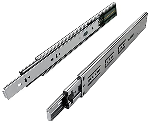 SOTECH 1 Paar Vollauszüge KV2-45-H45-L500-SC mit SoftClosing Höhe 45 mm, Länge 500 mm, Schubladenauszug belastbar bis 45 Kg