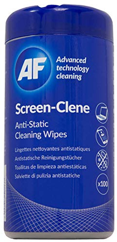 AF Boite de 100 lingettes antistatiques pour écrans Screen-Clene
