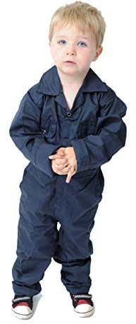 Child Kids Children Boys Girls Boiler suit Overalls Coverall Boiler Suit 2-14 Years